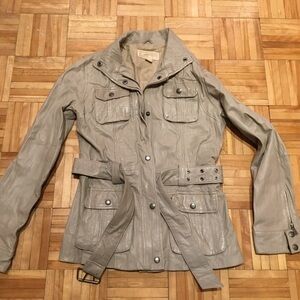 Michel kors leather jacket​​​​​​​​​
